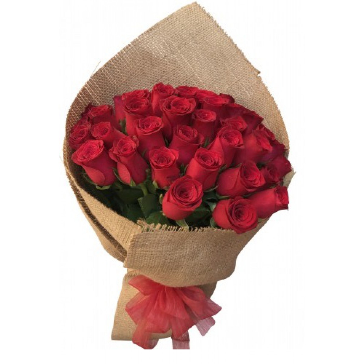 Order Romantic Special 30 Red Roses Bouquet | Blooms Only