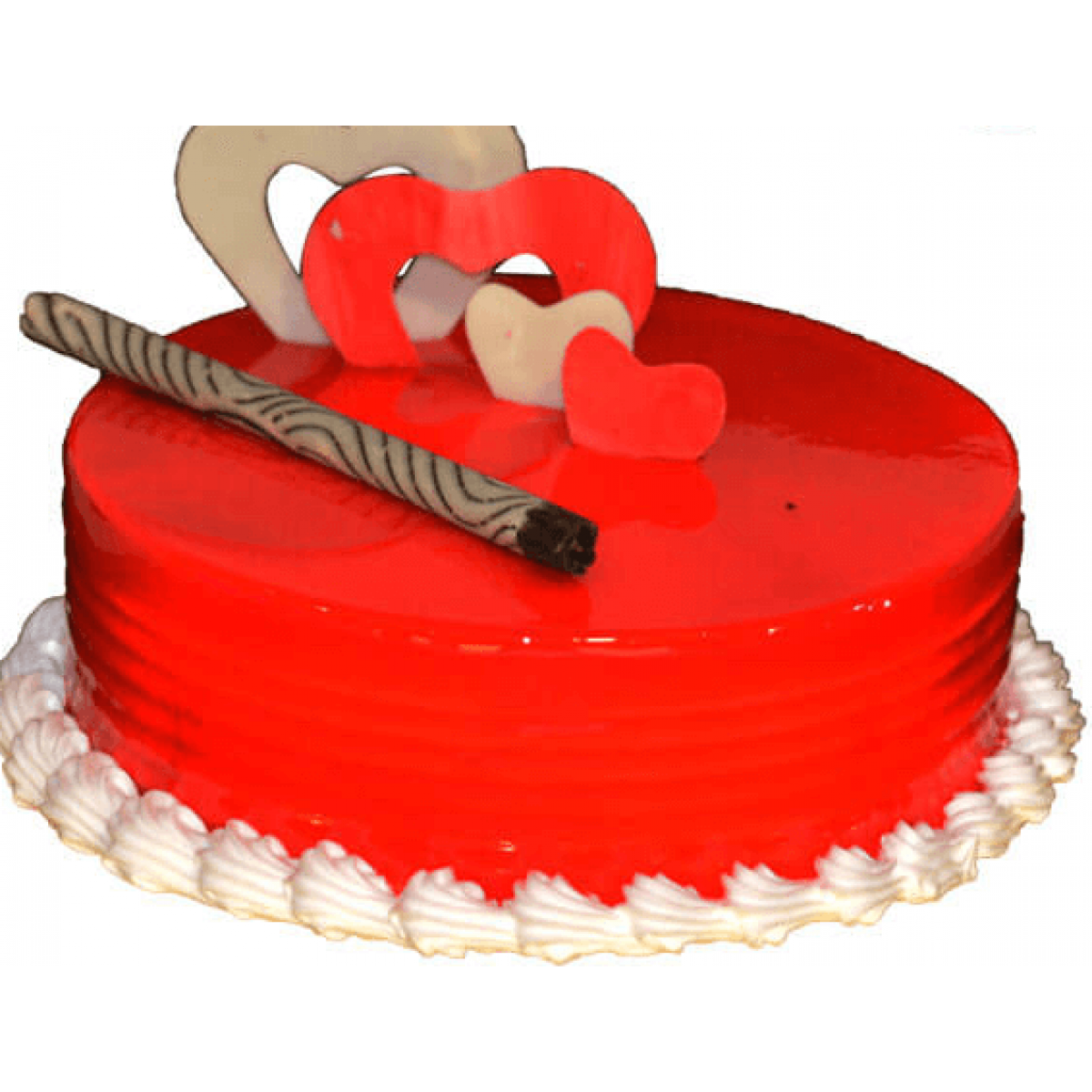 Send 1kg Red Velvet Cake Online To Pune Blooms Only