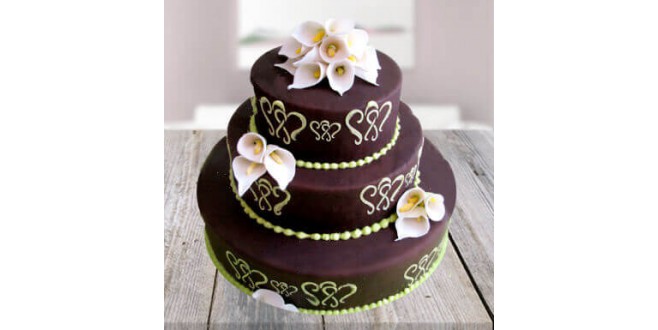 Beautiful Chocolate Mountain Cake(4KG)