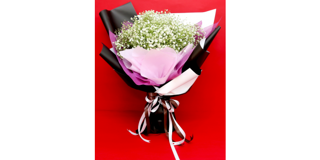 Everlasting Love - Gypso Flower Hand Bouquet