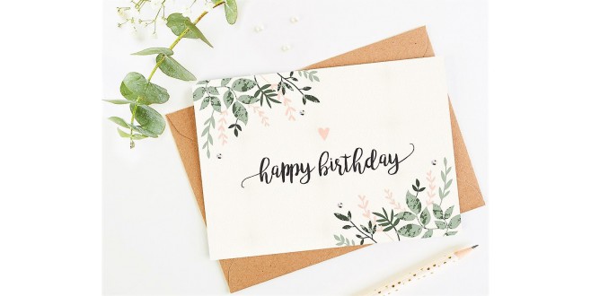 Happy Birthday Card