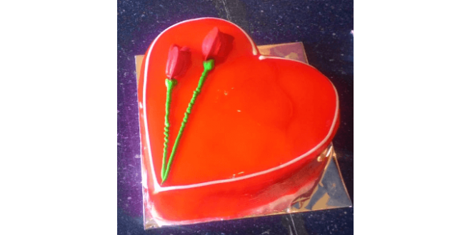 Heartiest Love Cake(1/2 kg)