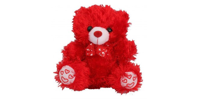 Small Red Teddy