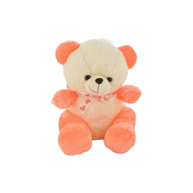 small orange teddy