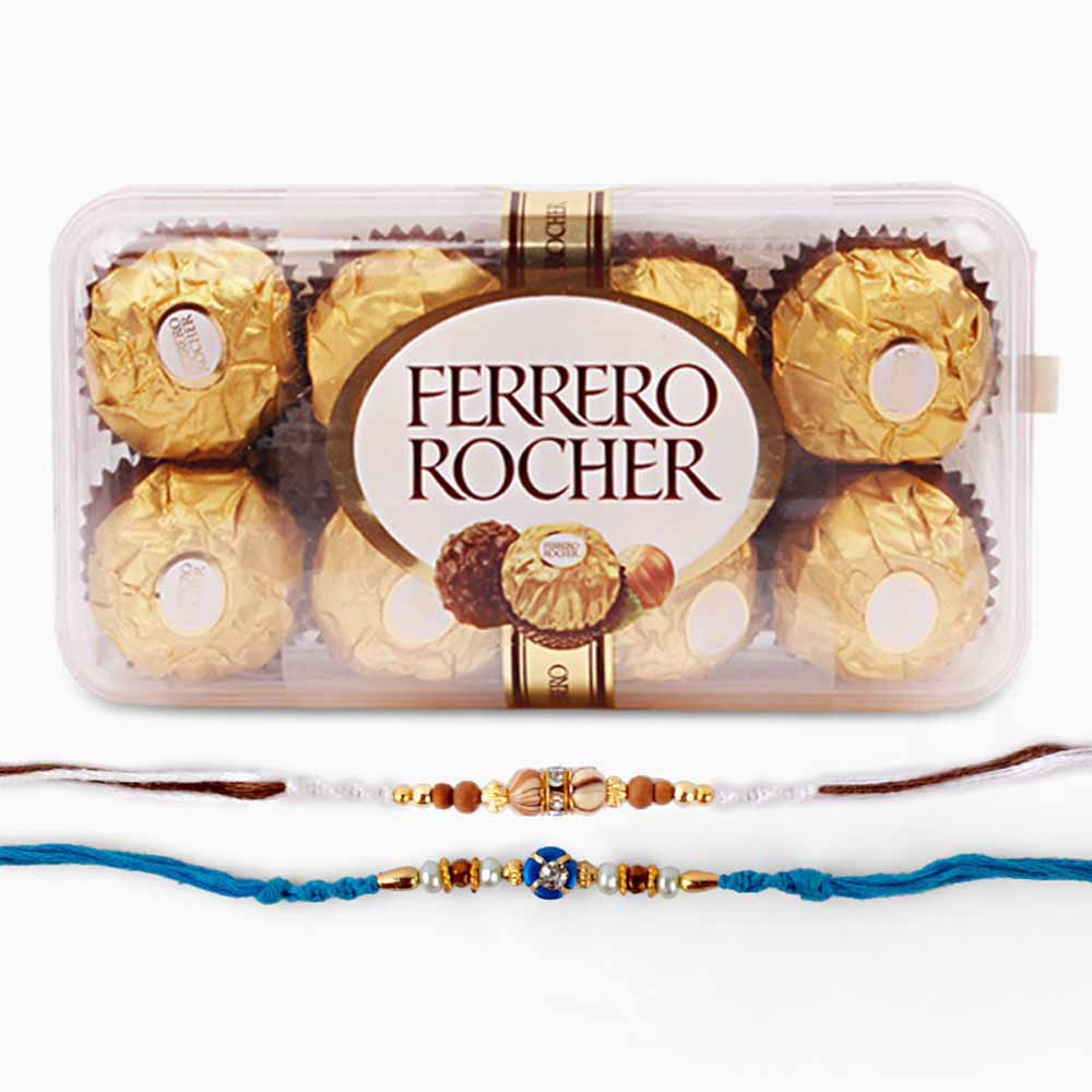 Rakhi With Rocher Combo