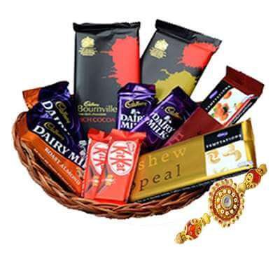 Chocolicious Rakhi Combo