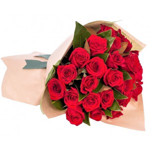 Valentine's Special 30 Red Roses Bouquet