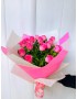 Blush - 15 Pink Roses Bouquet 