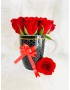 Coffe Mug with Red Roses