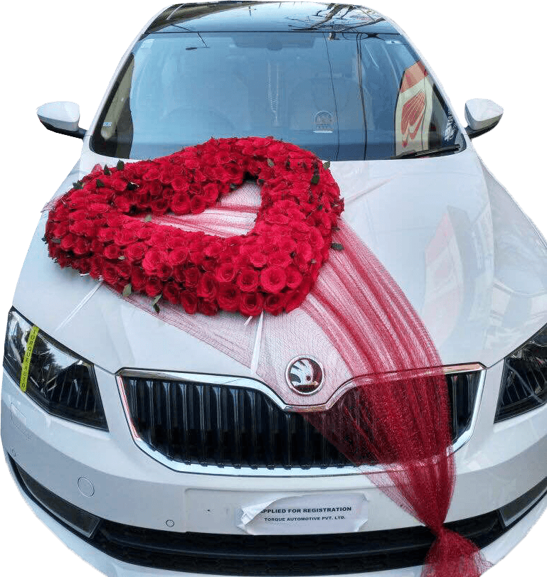 Car Decoration Pune, Flowers for Wedding Car Decoration