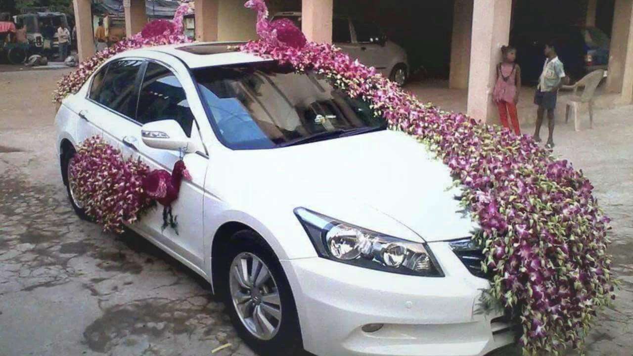 Flower Car Decoration For Wedding