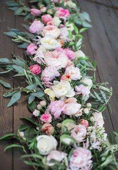 Table Runner for Floral Decoration