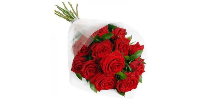 red rose bouquet