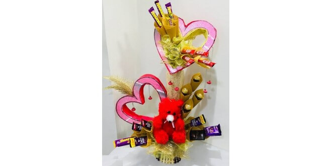 valentine day arrangement