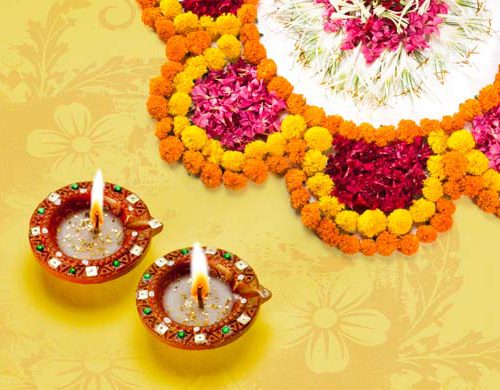 Flower decoration ideas for Diwali festival