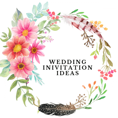 Different ways to add Floral to your Wedding Invitation