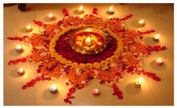 Top 10 Diwali Decoration Ideas for Home | Blooms Only Pune Blog-Fresh ...