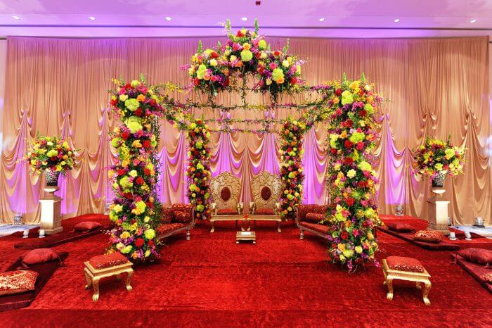 wedding flower decoration