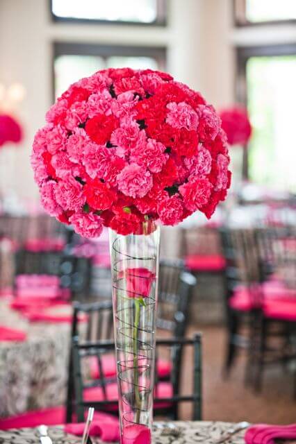 Centre table floral decor